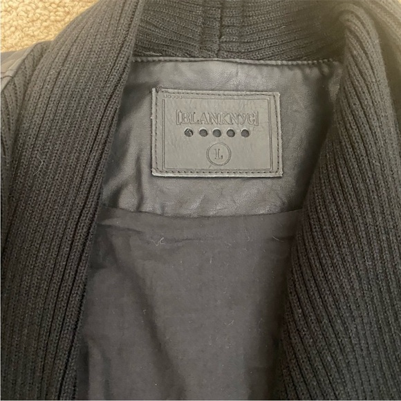 Blank NYC Leather & Knit Jacket - Picture 9 of 10